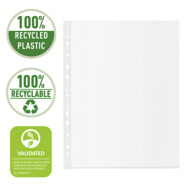 Lomme recycled 70my PP præg A4 maxi (50)