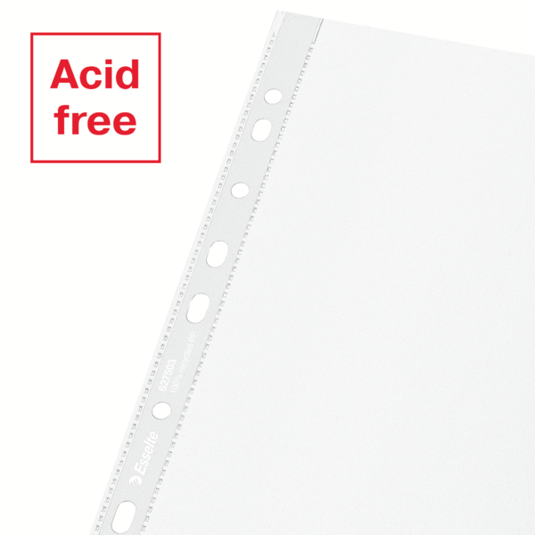 Lomme recycled 100my PP præg A4 maxi (100)