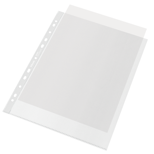 Lomme recycled 100my PP præg A4 maxi (100)