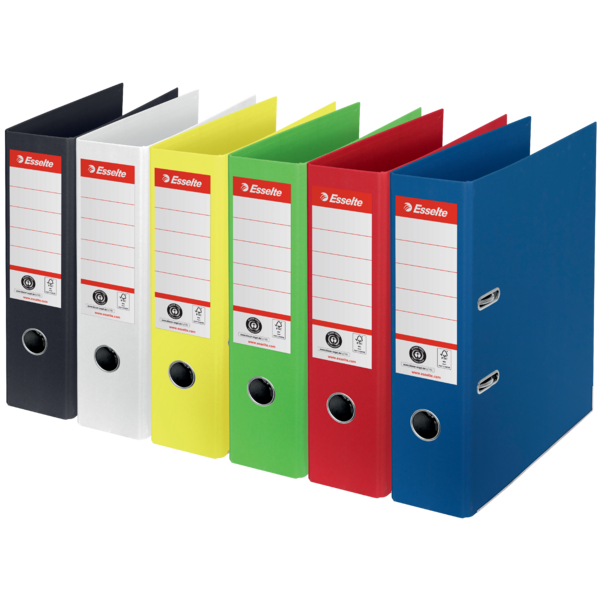 Brevordner No1 POB recycle A4 75mm rød