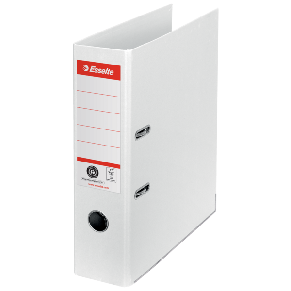 Brevordner No1 POB recycle A4 75mm hvid