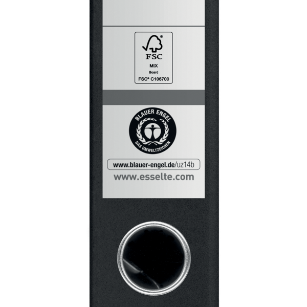 Brevordner No1 POB recycle A4 50mm hvid