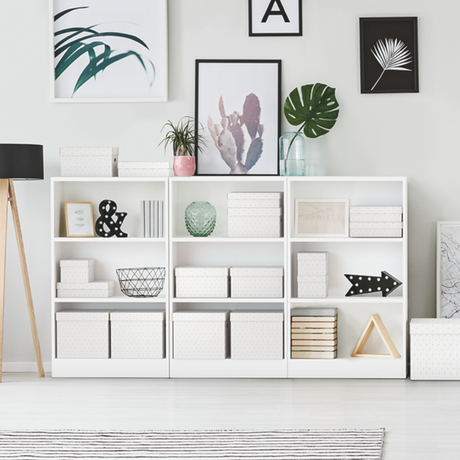 Opbevaringsboks Esselte Home L hvid (3)