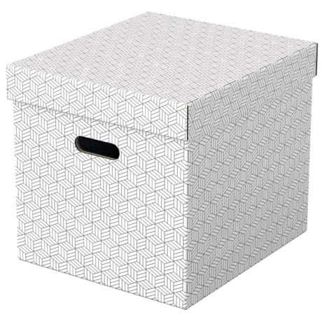 Opbevaringsboks Esselte Home Cube hvid(3)