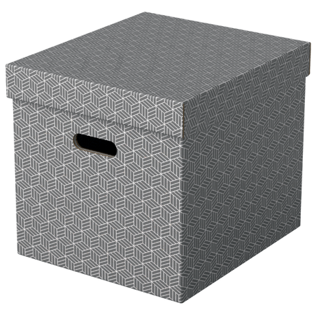 Opbevaringsboks Esselte Home Cube grå (3)