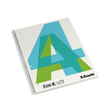 Kollegieblok 4H A4 linieret 70 ark 70g