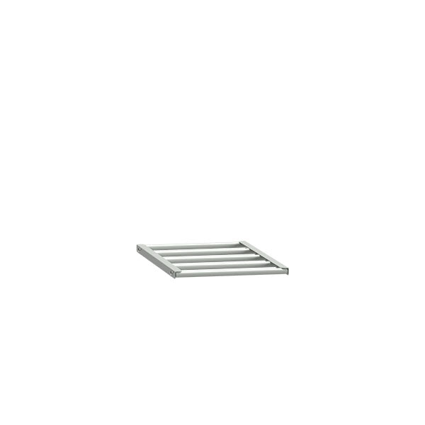 Skohylde til garderobe B300xD550 mm lysegrå