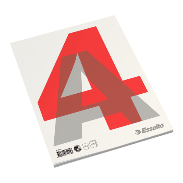 Blok std toplimet u/H A4 ulin 100ark 60g
