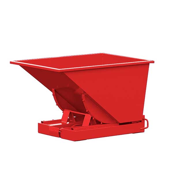 Tipcontainer Std 300l 1500kg Rød