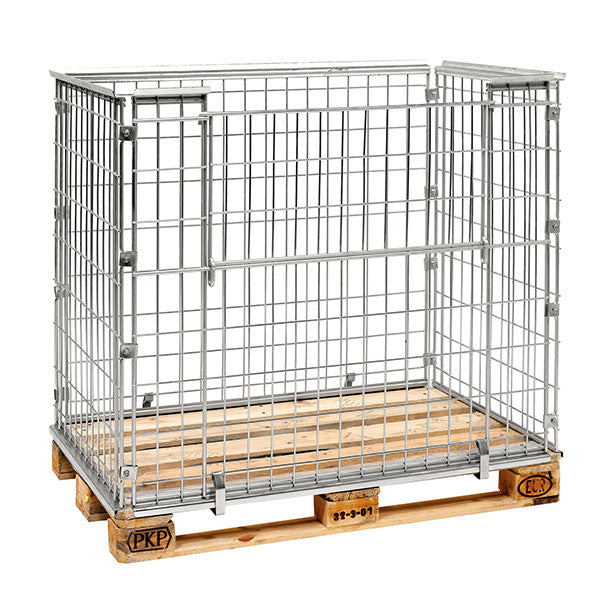 Palleramme 1200x800x1020mm åbning på langside