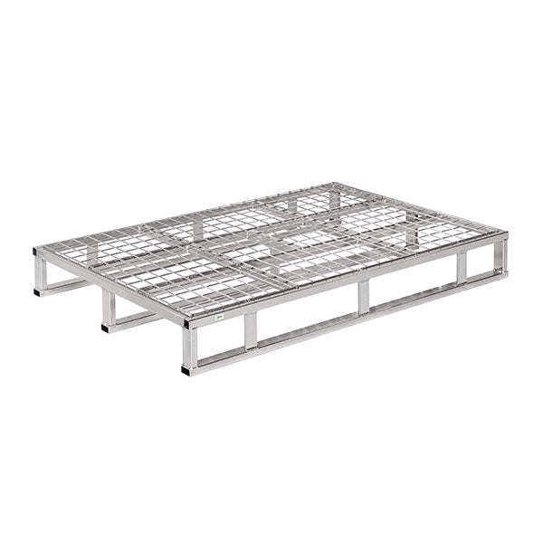 Stålpalle 1200x800mm gitterbund