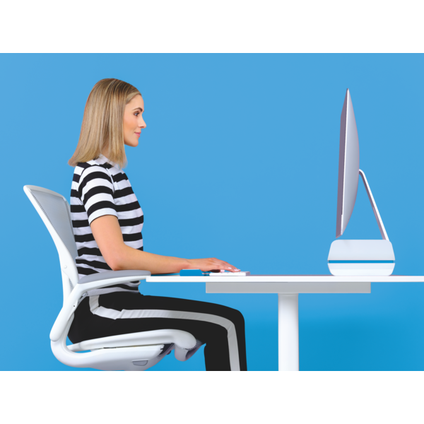 Monitor stand Ergo Leitz WOW blå
