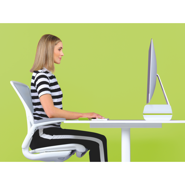 Monitor stand Ergo Leitz WOW grøn
