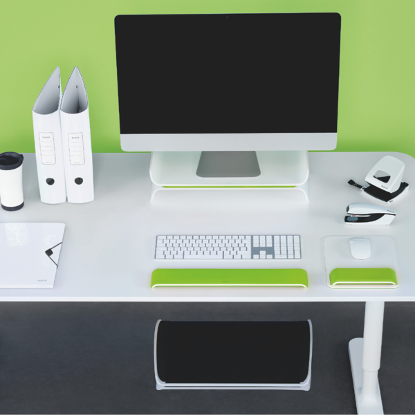 Monitor stand Ergo Leitz WOW grøn