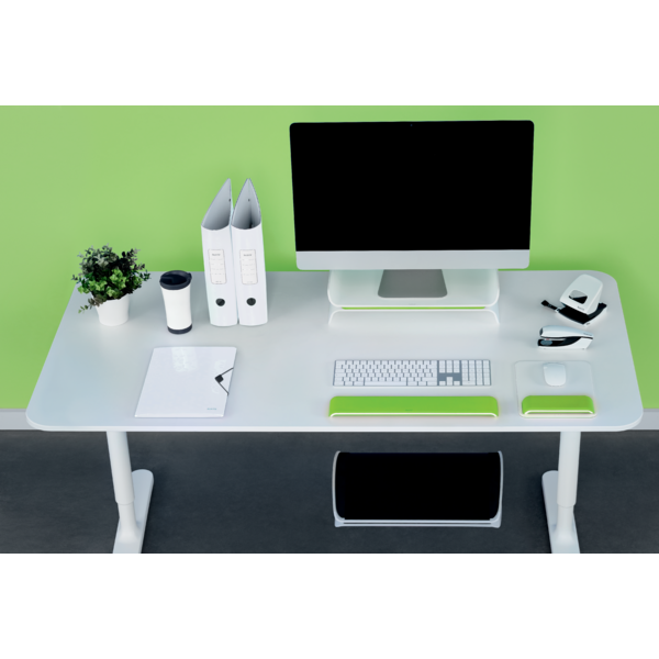 Monitor stand Ergo Leitz WOW grøn
