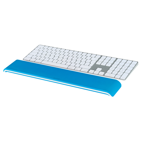 Keyboard håndledsstø.Ergo Leitz WOW blå