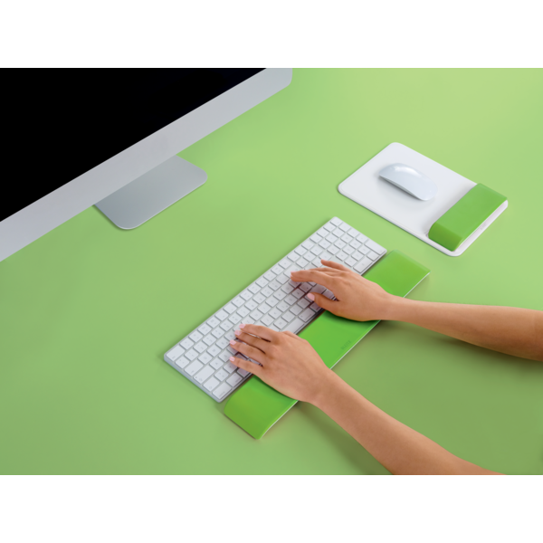 Keyboard håndledsstø.Ergo Leitz WOW grøn