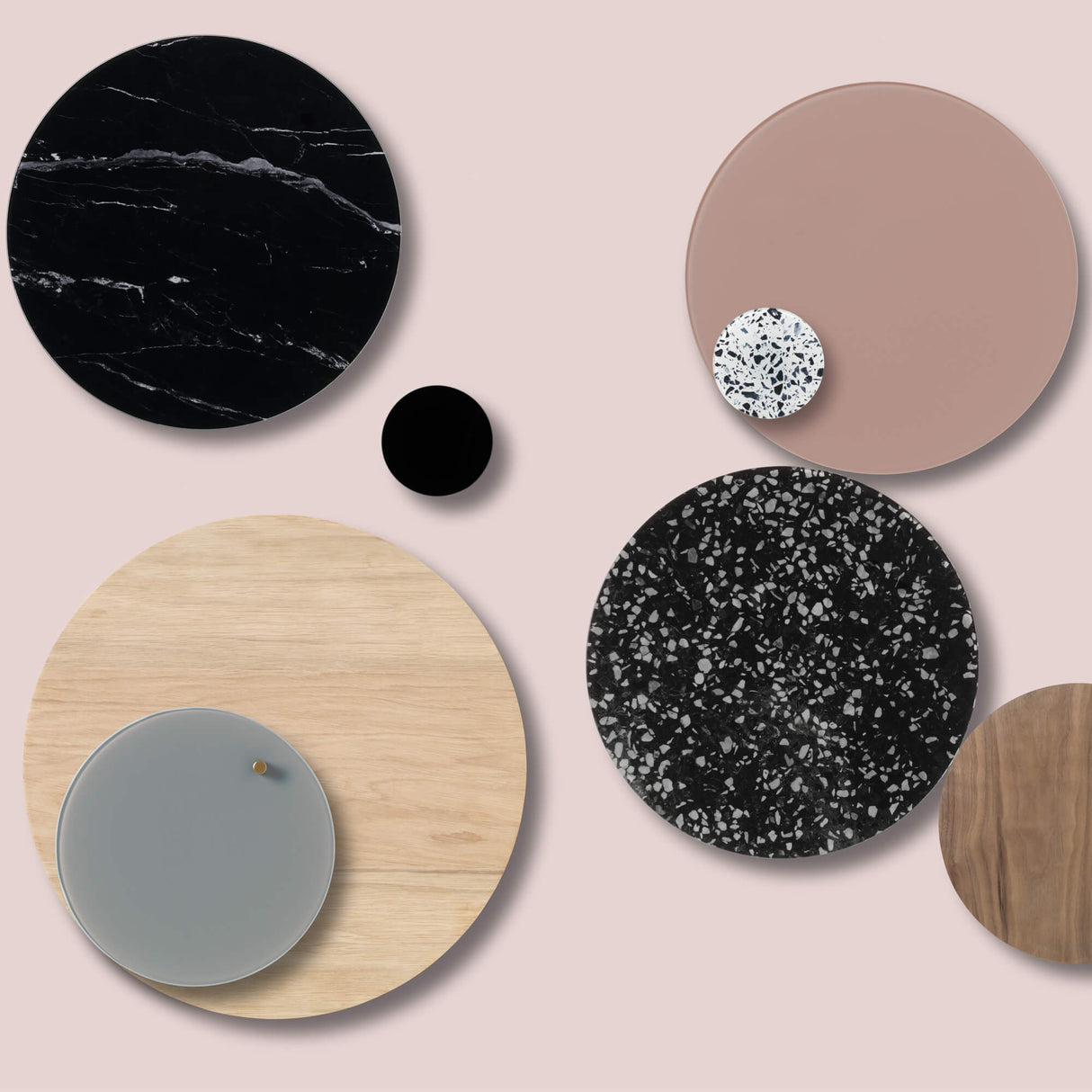 Cirkel 45 cm. Eg Magnetisk tavle