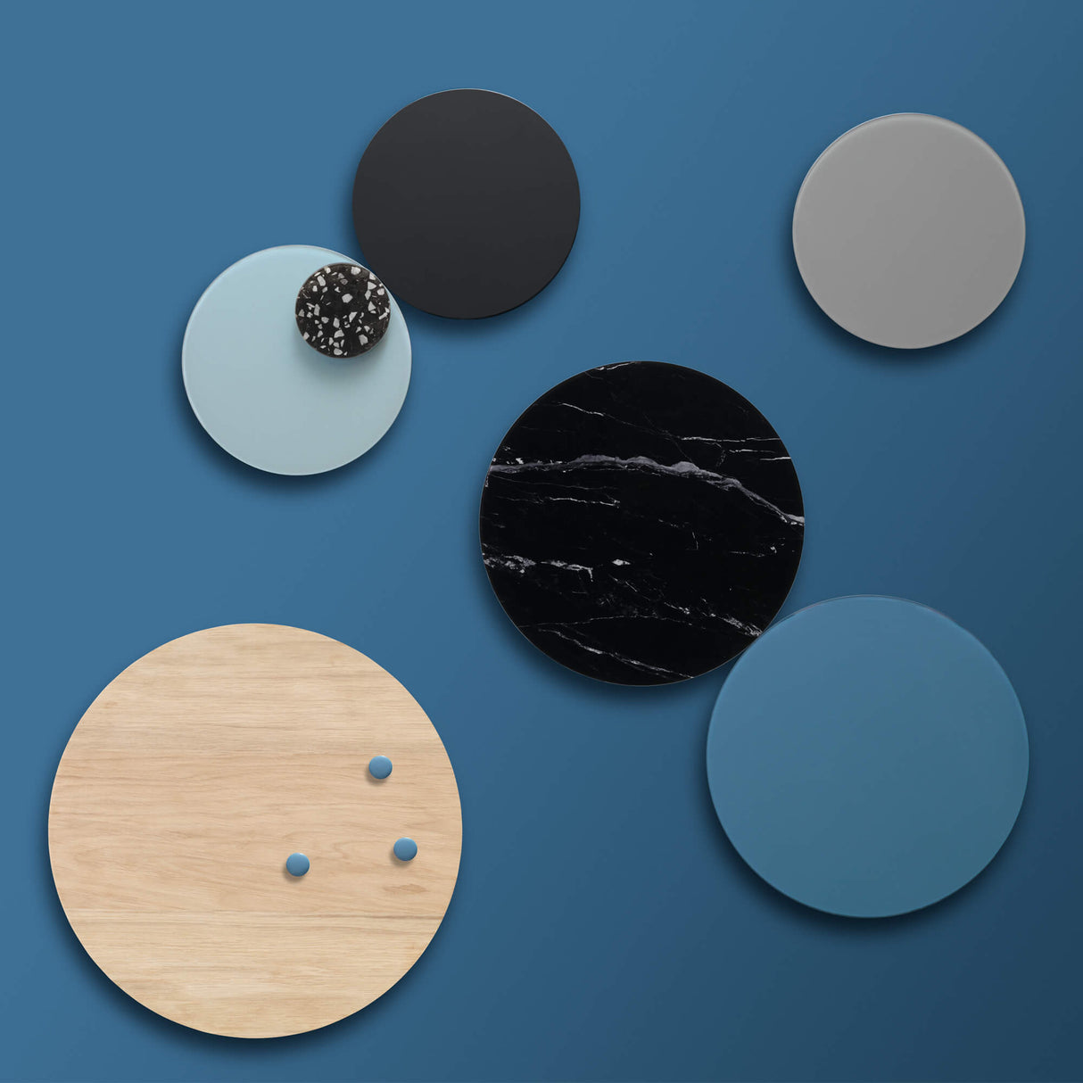 Cirkel 45 cm. Eg Magnetisk tavle