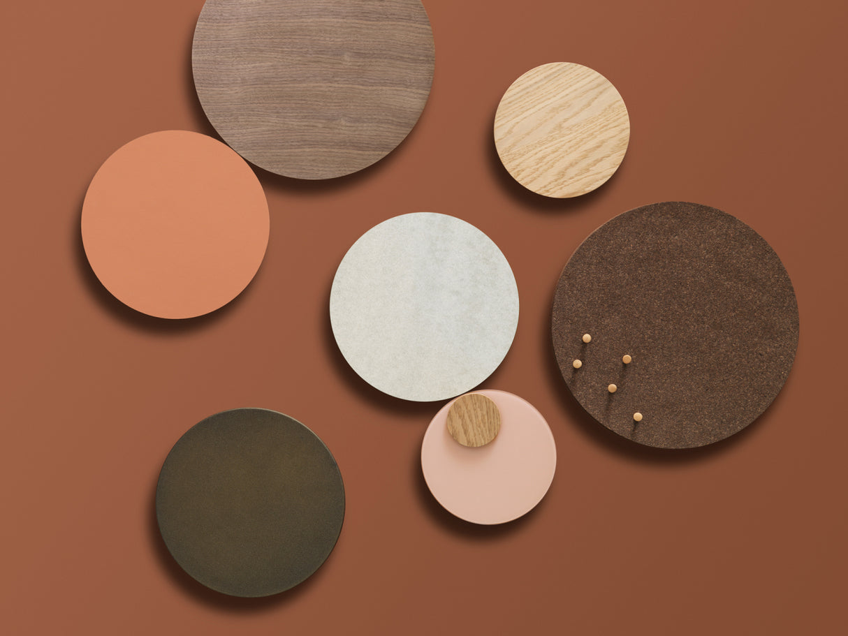 Cirkel 35 cm. Magnetisk metaltavle