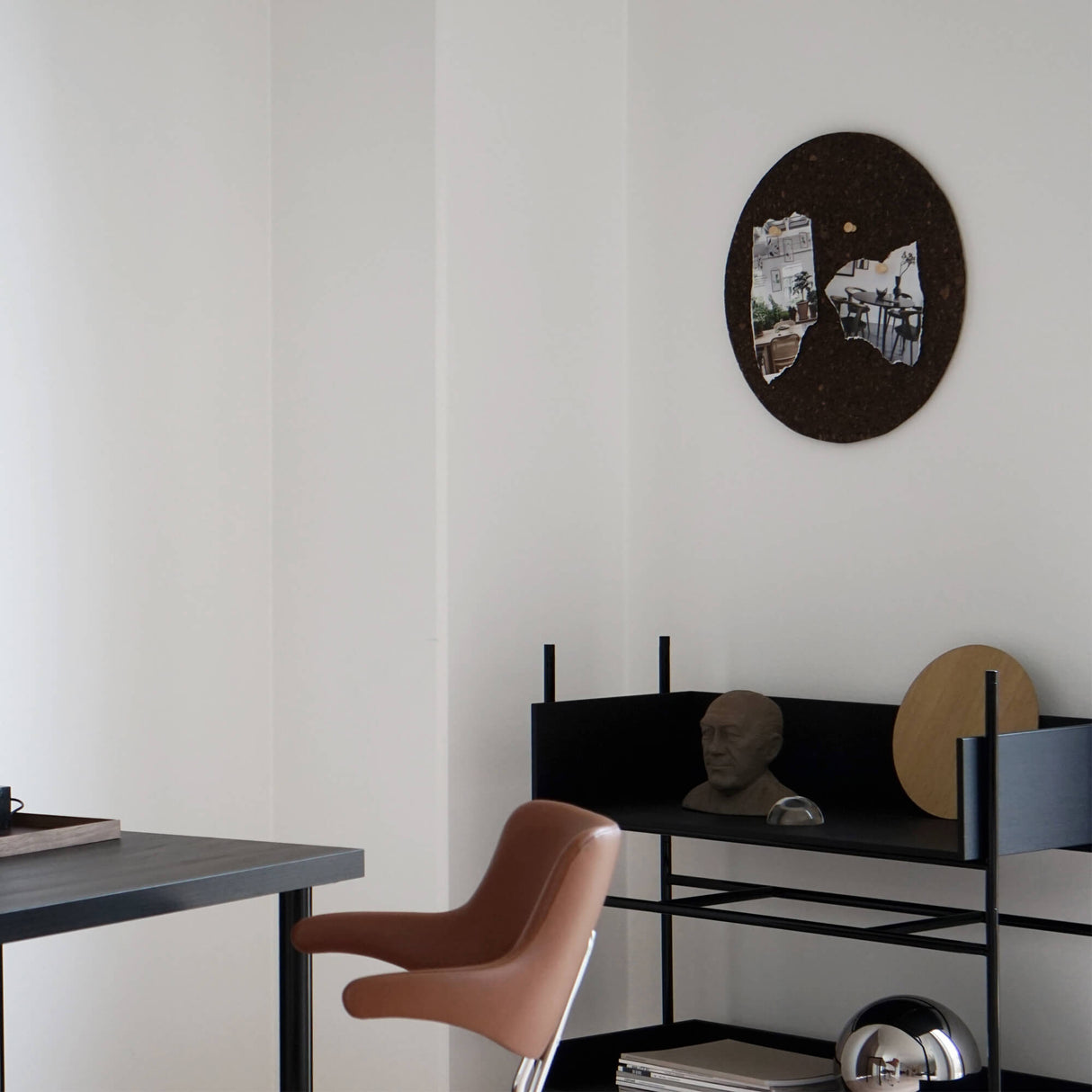 Cirkel 25 cm. Eg Magnetisk tavle