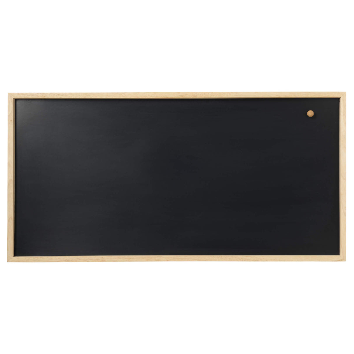 50 x 100 cm. Magnetisk Kridt tavle med træramme