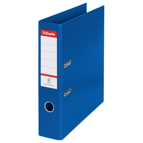 Brevordner stand. PP A4 75mm blå