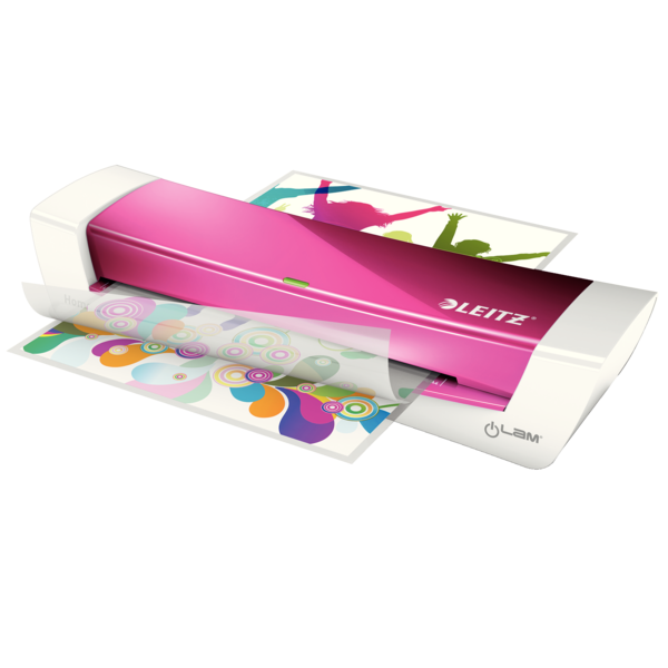Lamineringsmaskine iLAM Home Office A4 pink