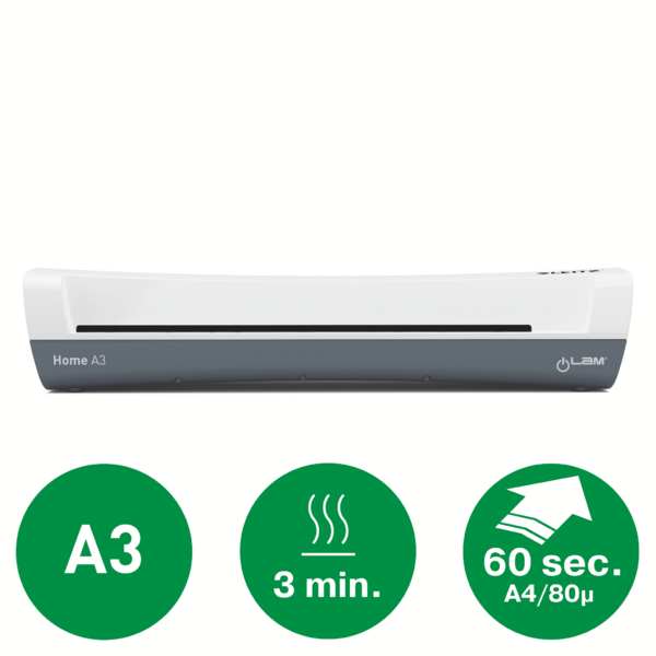 Lamineringsmaskine iLAM Home A3 hvid