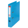 Brevordner No1 Power PP A4 50mm lyseblå