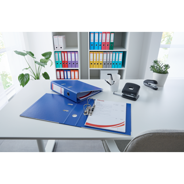 Brevordner No1 Power PP A4 75mm turkis