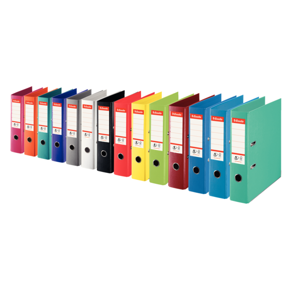 Brevordner No1 Power PP A4 75mm turkis