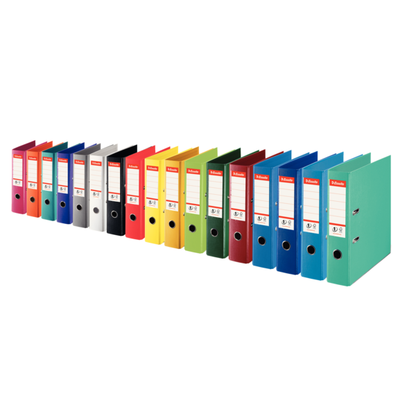 Brevordner No1 Power PP A4 75mm turkis