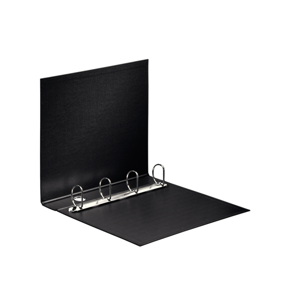 Ringbind combi PP A4+ 4DR 40mm sort