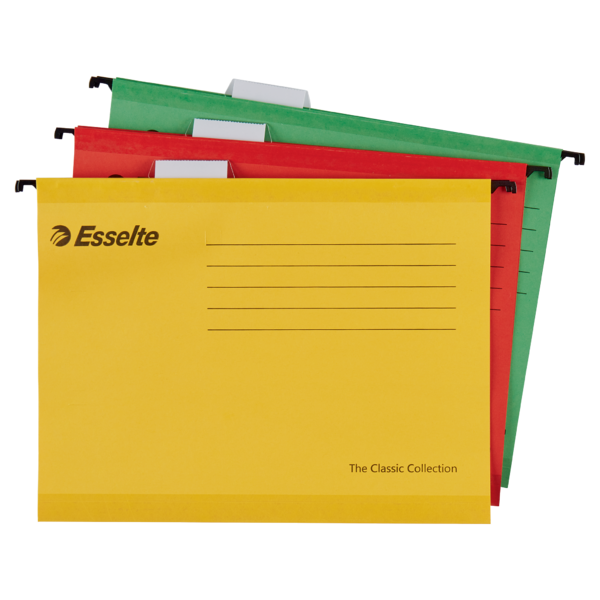 Hængemappe forstærket A4 grøn (25)