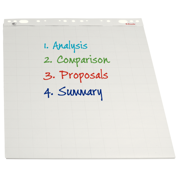 Flipoverblok 50 ark 59x80 kvadreret 60g