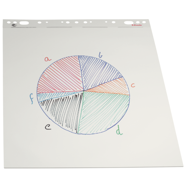 Flipoverblok 50 ark 59x80 ulinieret 70g