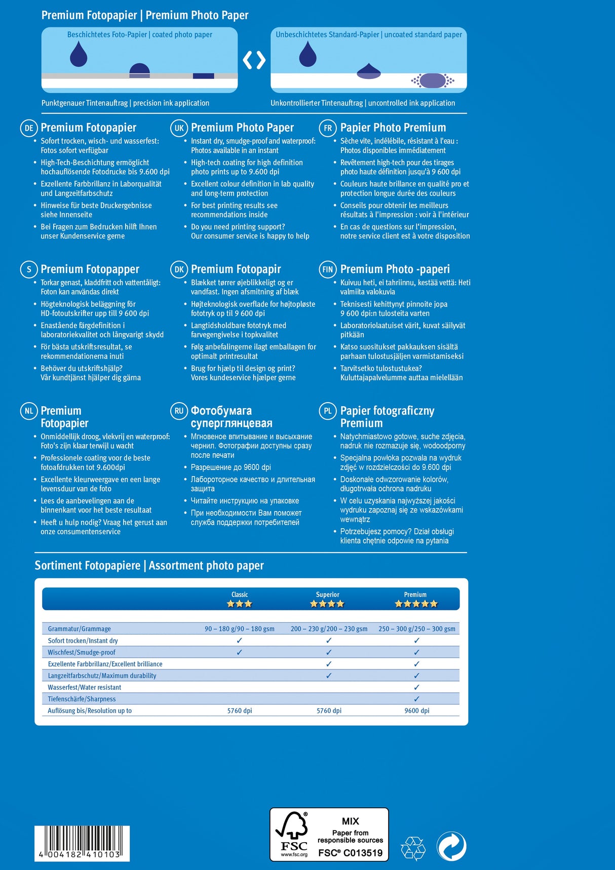 A4 Avery fotopapir glossy 300g inkjet (15)