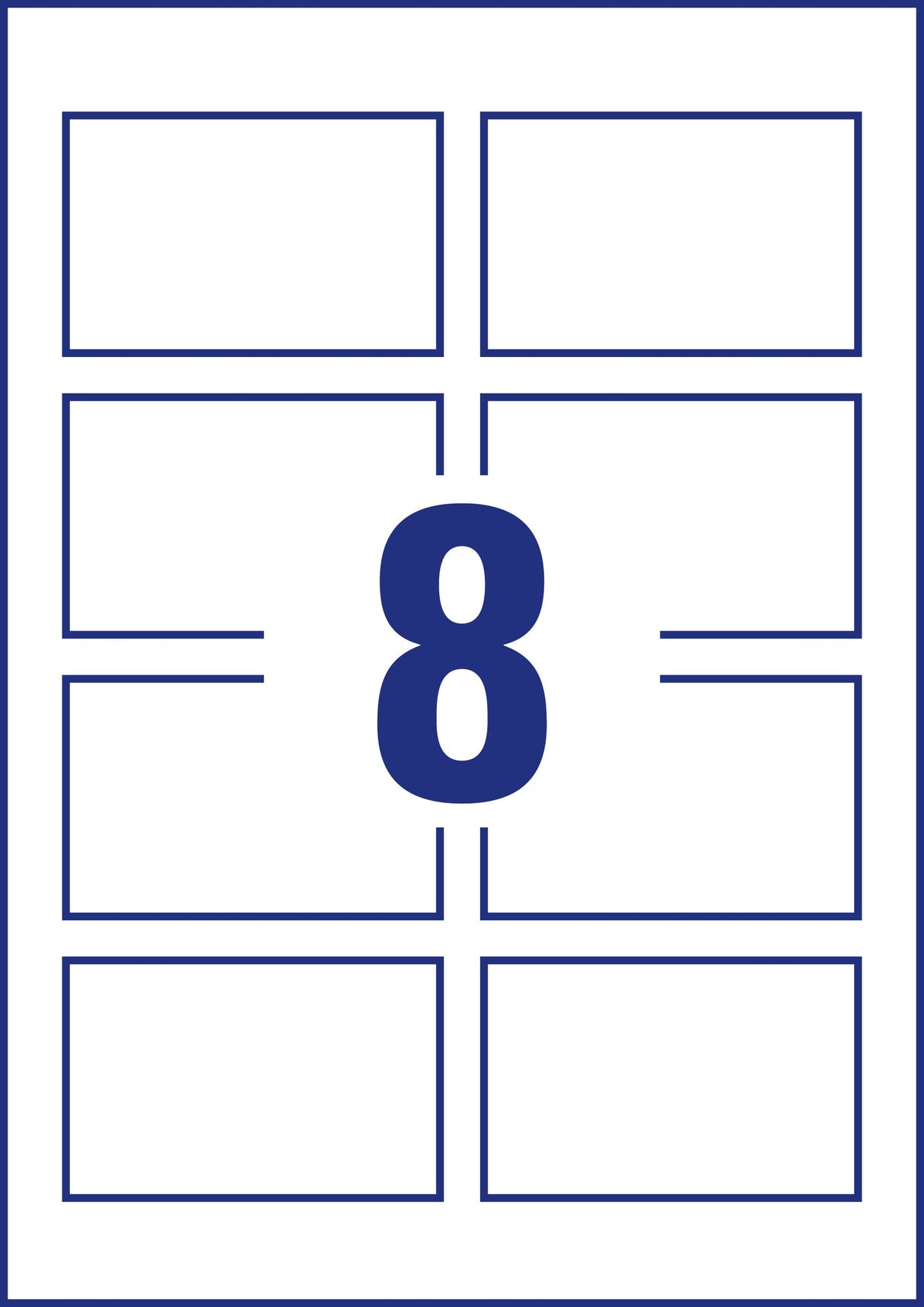 Visitkort mat 260g 85x54 (80)