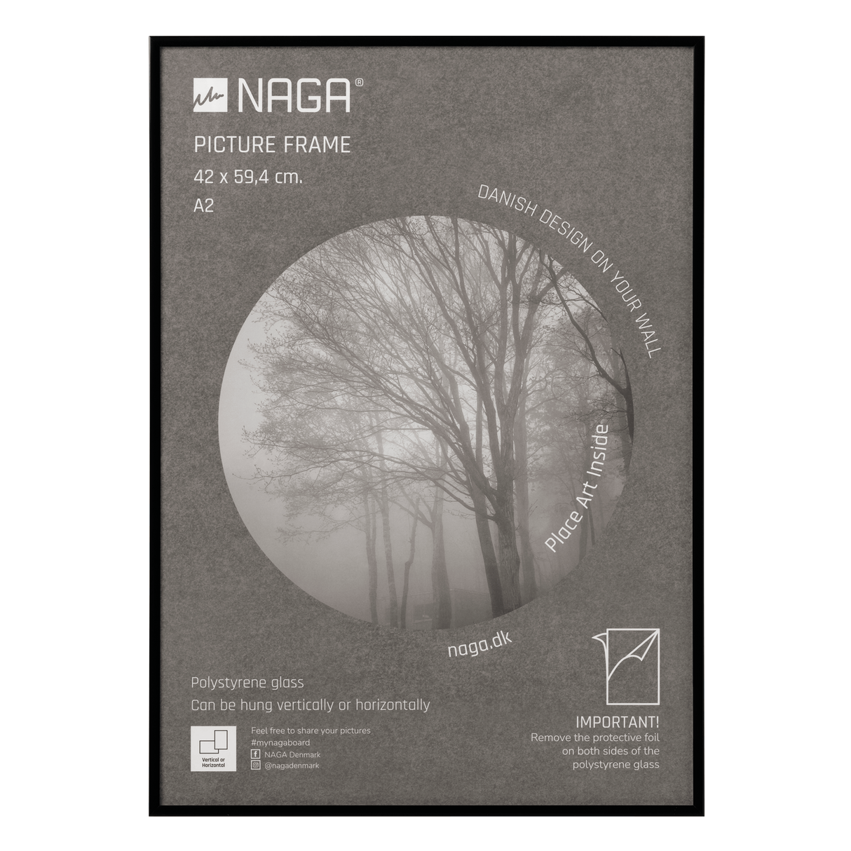 Black picture frame a2 17029.png