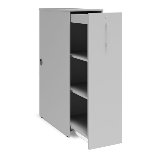 Towerskab DNA, 400x800x1275 mm Lys grå, H/V