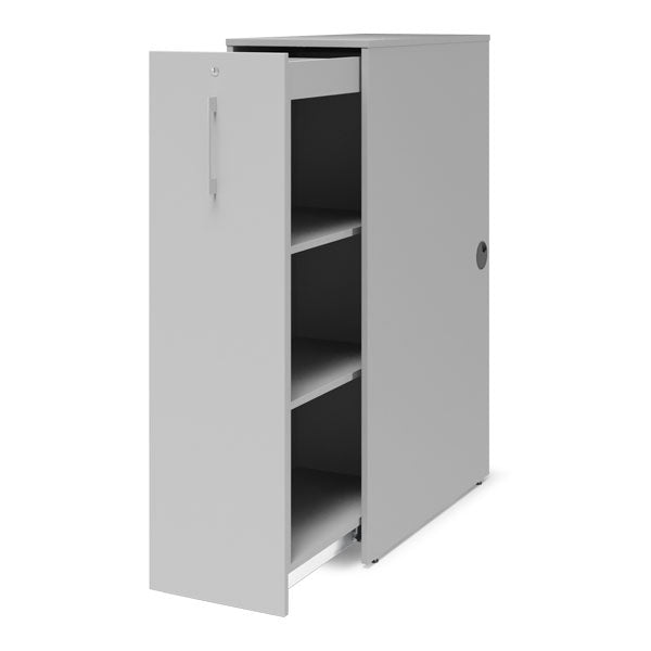 Towerskab DNA, 400x800x1275 mm Lys grå, H/V
