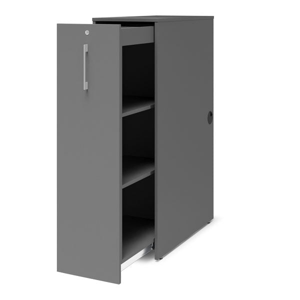 Towerskab DNA, 400x900x1275 mm Antracit, H/V
