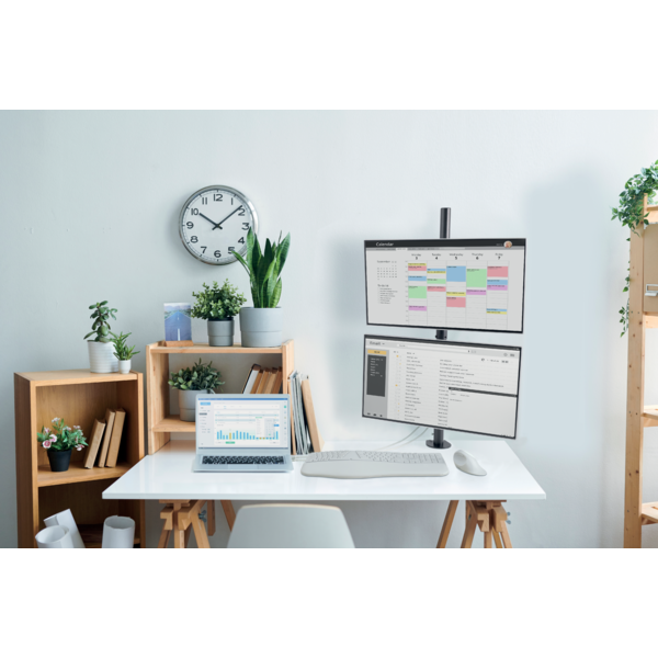 Kensington Dual Monitor Arm Vertical Stacking