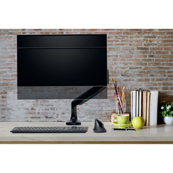 Kensington Monitor Arm Single OneTouch Adjust. Black