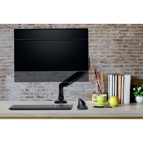 Kensington Monitor Arm Single OneTouch Adjust. Black