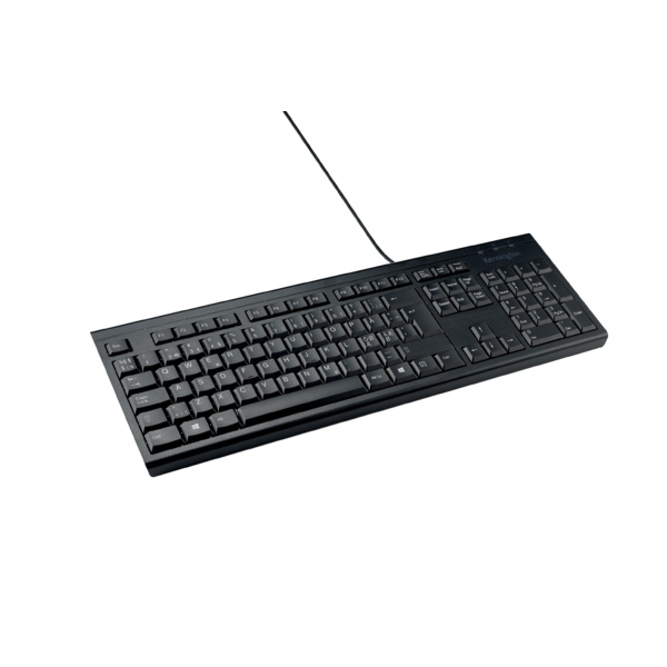 Kensington EQ Keyb. KB100S m/kabel (Nordic)