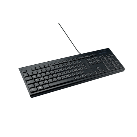 Kensington EQ Keyb. KB100S m/kabel (Nordic)