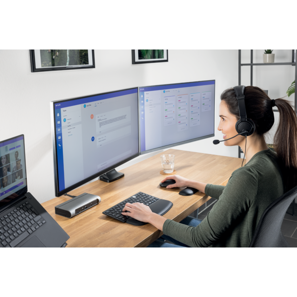 Kensington Mouse Suretrack Dual WL Black