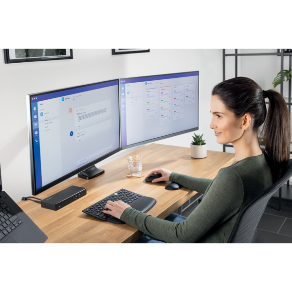 Kensington Mouse Suretrack Dual WL Black